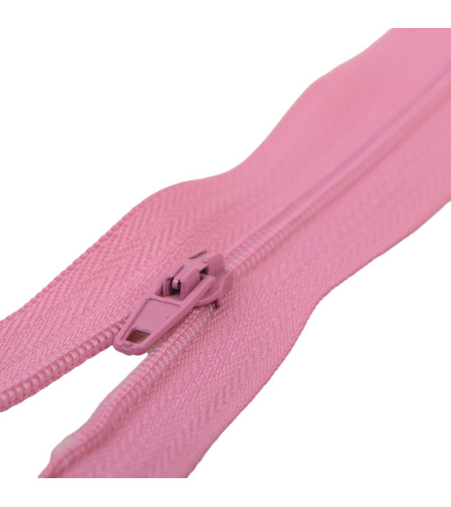 Chiusura fine Poliestere n°2 colore Rosa sorbetto