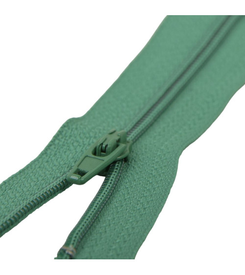 Fine Polyester Closure No. 2, Normandy Green color