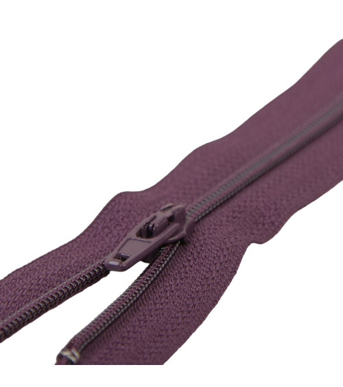 Polyester N°2 couleur Violet rollable closure