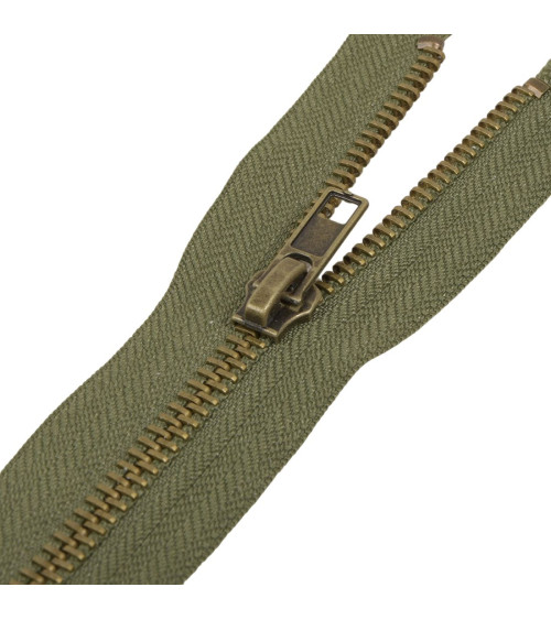 Separable metal closure n°5 khaki