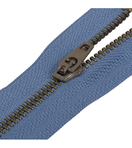 Non-separable metal closure special pocket - mineral blue