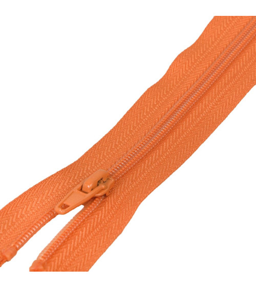 Separable sports closure spiral mesh - orange