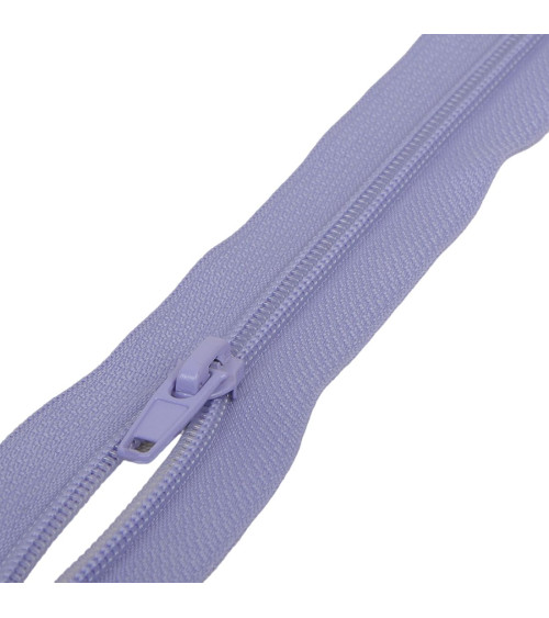 Cremallera deportiva de malla en espiral separable - violeta