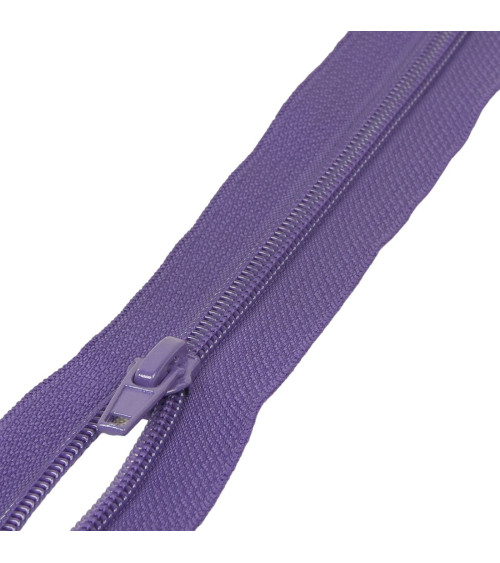 Separable sports closure spiral mesh - purple