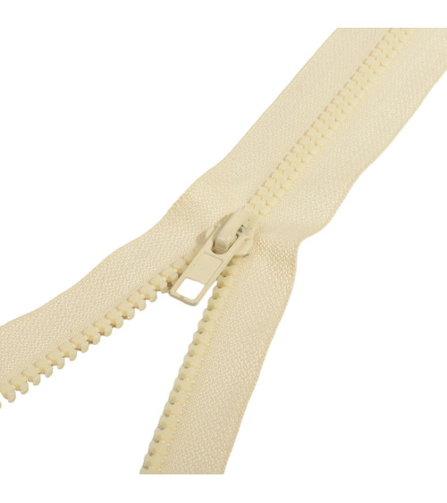 Separable injected closure ideal for jacket - natural beige