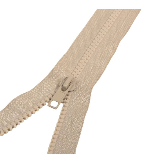 Ideal separable injected closure for jacket - antelope beige