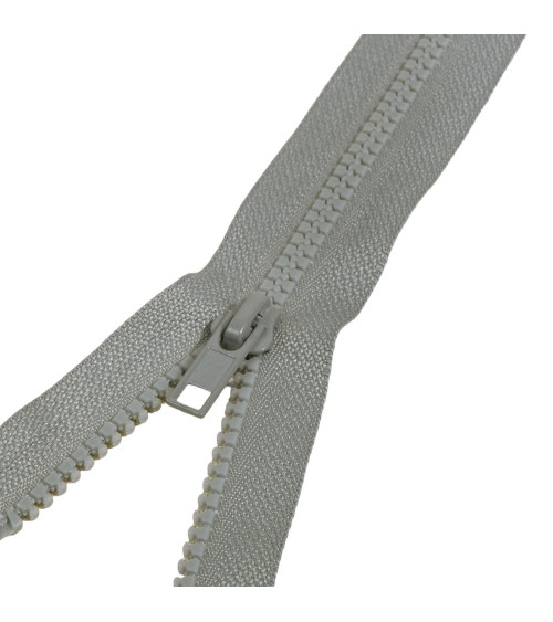 Separable injected closure ideal for jacket - ash gray