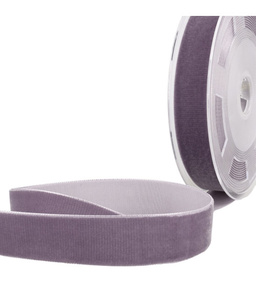 10m reel of high density purple velvet