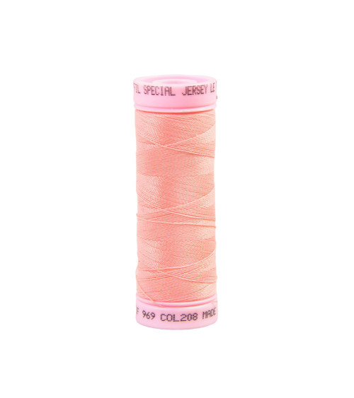 Special jersey thread 140m candy pink made in France