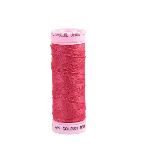 Filato jersey speciale 140m rosa azalea prodotto in Francia