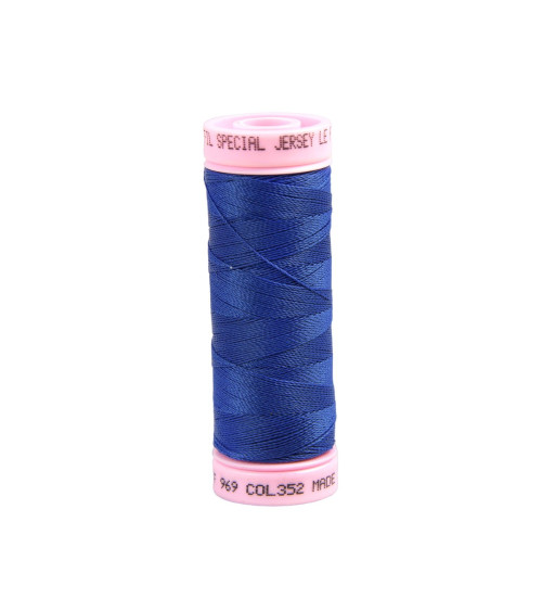 Special jersey thread 140m bresse blue made in France