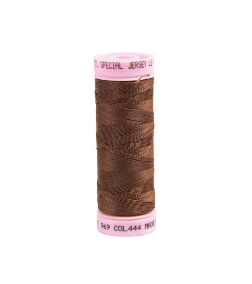 Special jersey thread 140m brown made in France