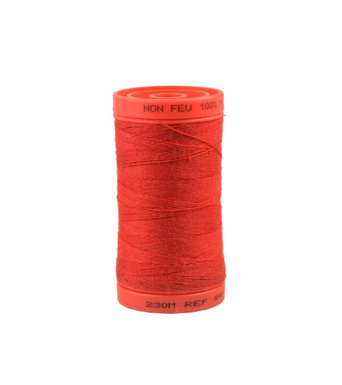 230m red fireproof wire made in France