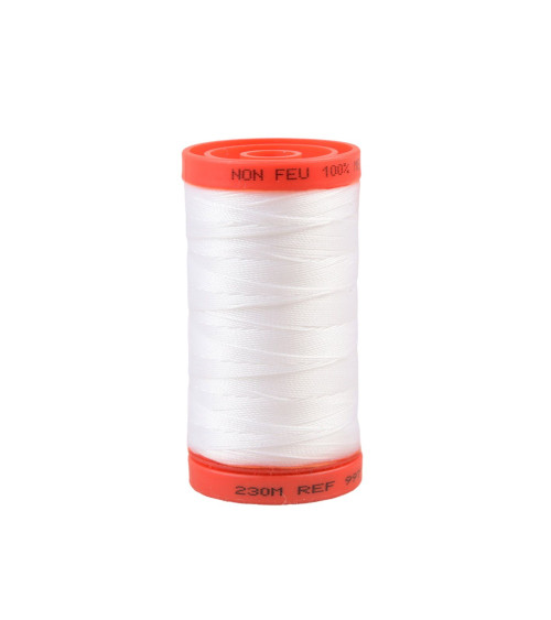 230m natural white fire retardant thread made in France