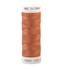 Fil à coudre polyester 100m made in France - orange coq de roche 180