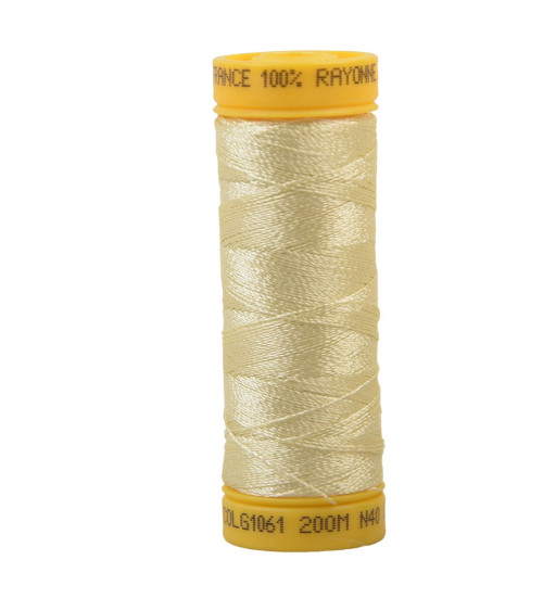 100% viscose embroidery thread spool 200m - Beige C61