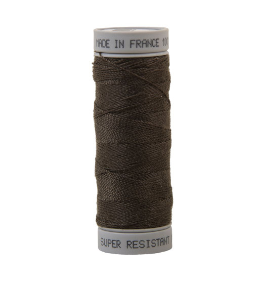 Super strong polyester thread 50m - Brown C455