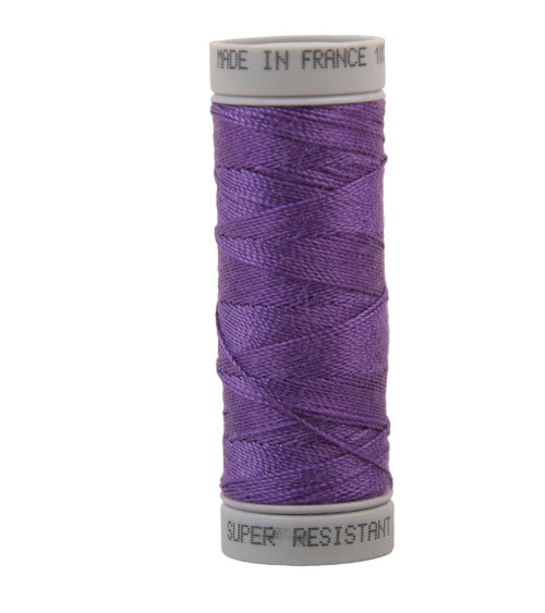 Super strong polyester thread 50m - Purple C266