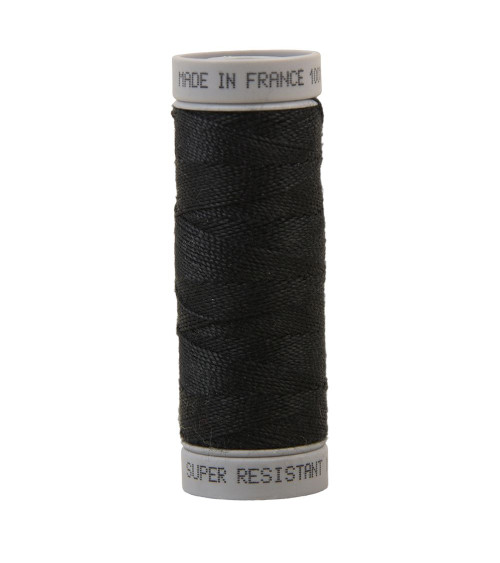 Filo di poliestere super resistente 50 m - Nero C1