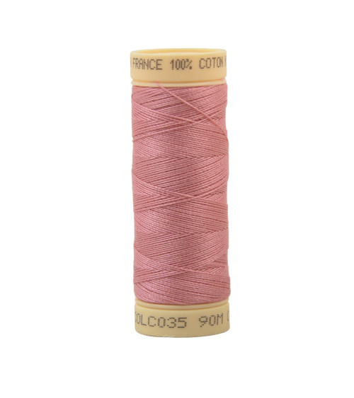 90m cotton thread spool made in France - Opera red C35