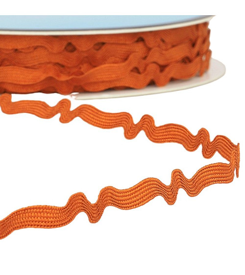 25m spool of asymmetrical serpentine 8mm Orange