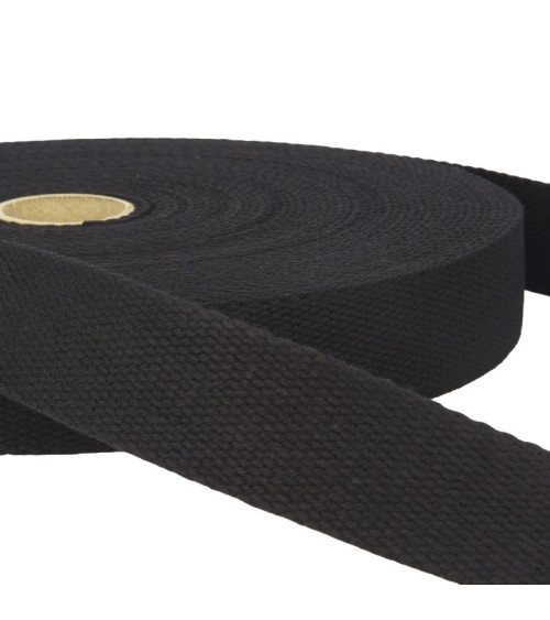 Film 20m Black cotton strap