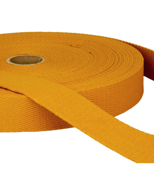 Film 20m Cotton Strap Mustard