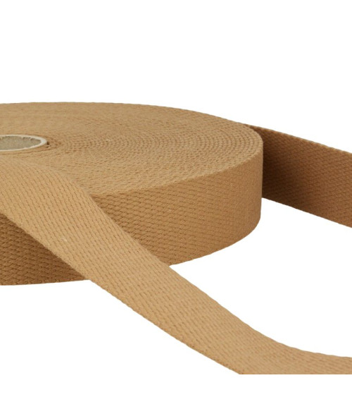 Film 20m Dark Beige Cotton Strap