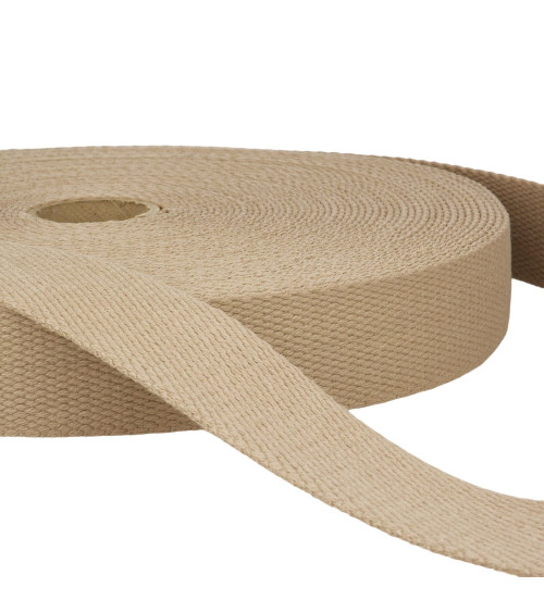 Film 20m Cotton Strap Taupe