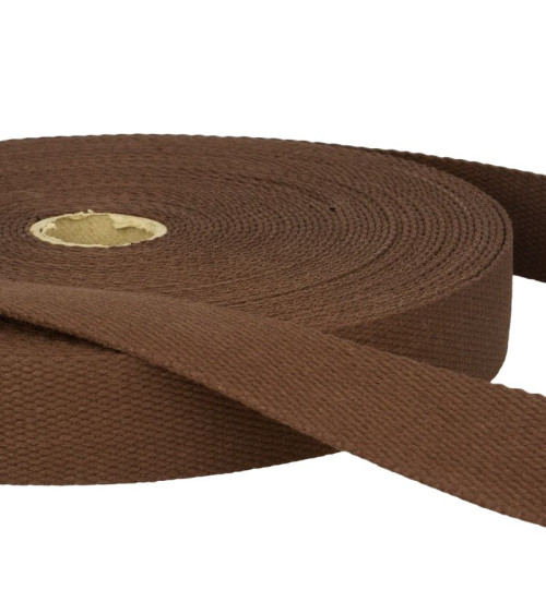 Film 20m Dark Brown Cotton Strap