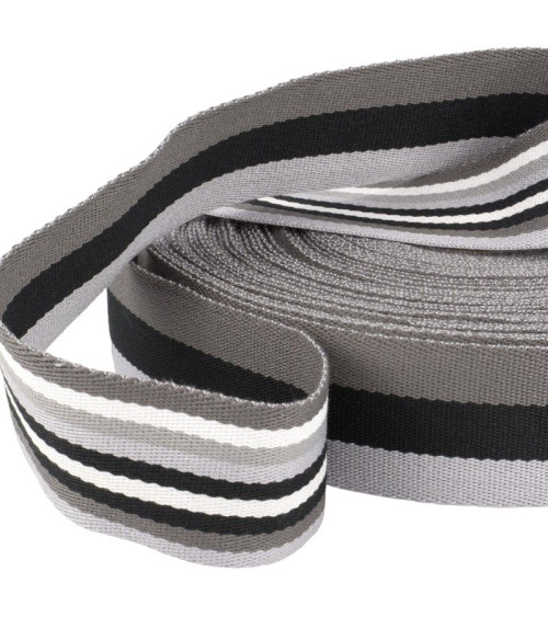 Film 20m strap double-sided strips 40mm Grey