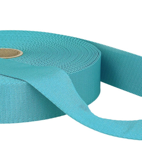 Film 20m polyester shoulder strap Turquoise