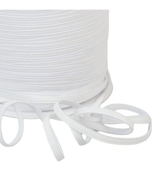 White elastic mesh for mask 200 meters 4mm