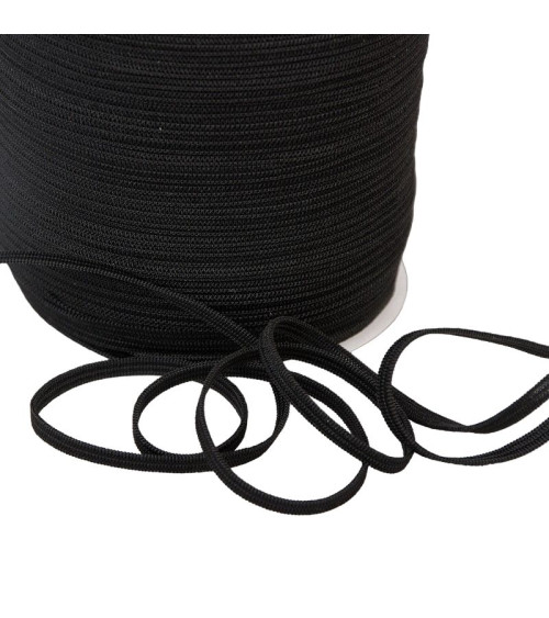 Black elastic mesh for mask 200 meters 5mm