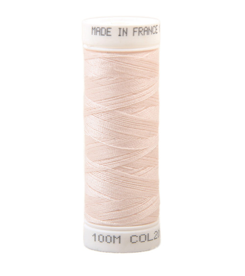 Polyester sewing thread 100m made in France - pink cl petale 209