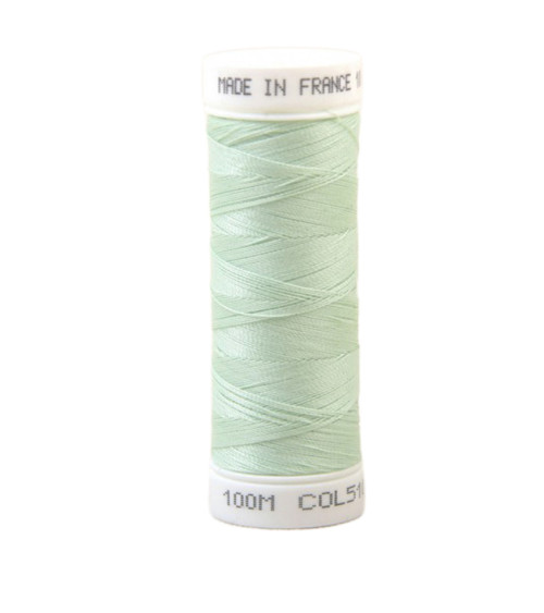 Polyester sewing thread 100m made in France - nil green 510