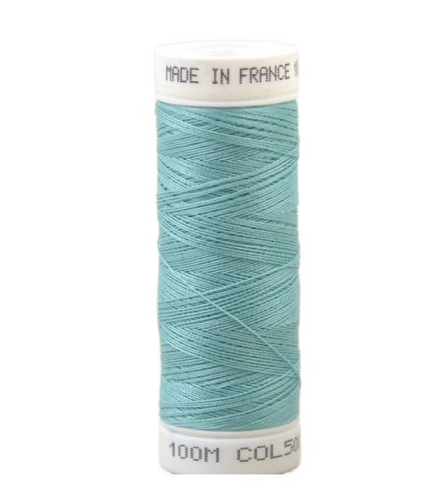 Polyester sewing thread 100m made in France - mint green 500