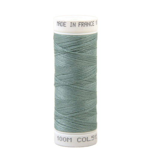 Polyester sewing thread 100m made in France - almond green 515