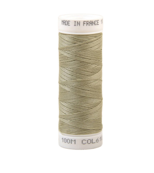 Polyester sewing thread 100m made in France - dove grey 610