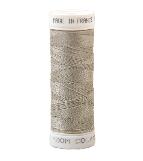 Polyester sewing thread 100m made in France - platinum 612