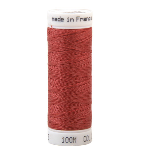 Polyester sewing thread 100m made in France - griotte 236