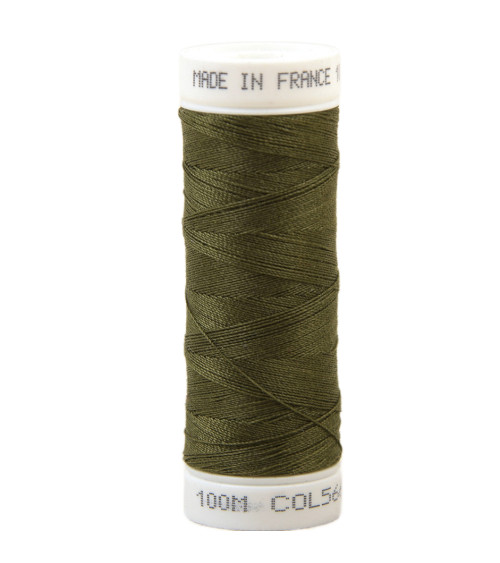 Polyester sewing thread 100m made in France - trellis 566