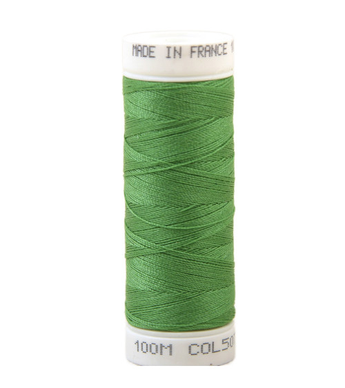 Polyester sewing thread 100m made in France - mint green 507