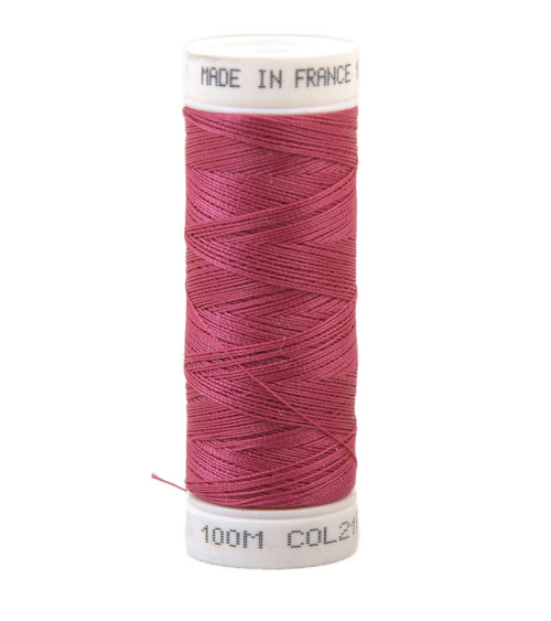 Polyester sewing thread 100m made in France - orchidee 219