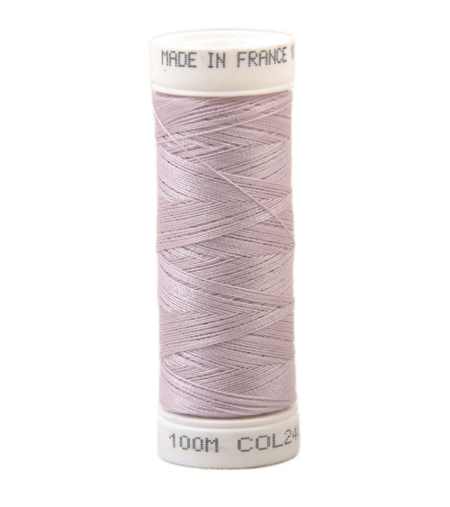 Polyester sewing thread 100m made in France - mauve 240