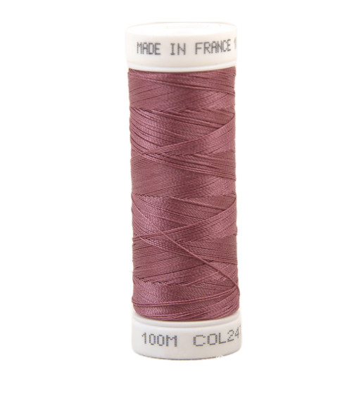 Fil à coudre poliestere 100m made in France - rosa blush 247