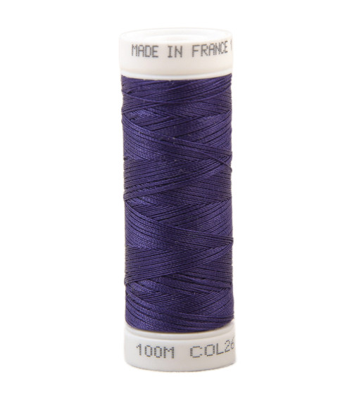 Polyester sewing thread 100m made in France - violin 267