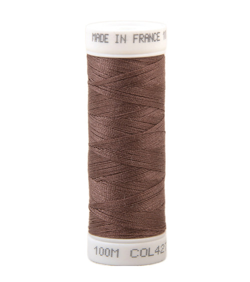 Polyester sewing thread 100m made in France - powder 427