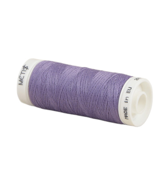 Spool of polyester thread 200m Oeko Tex made in Europe lavender voile