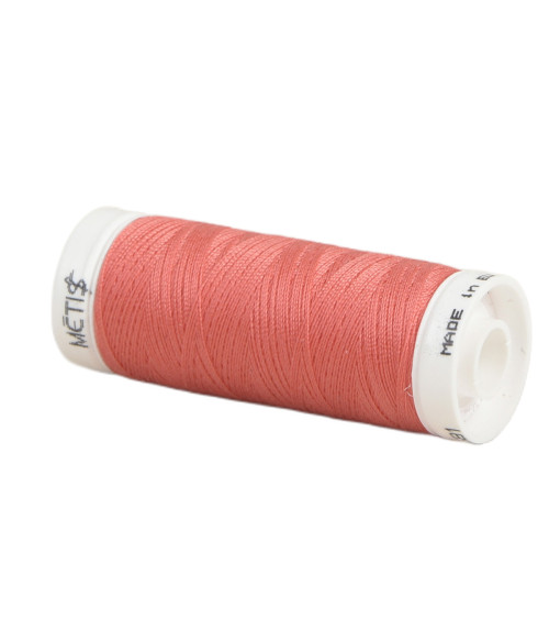 Spool of polyester thread 200m Oeko Tex made in Europe flamingo pink